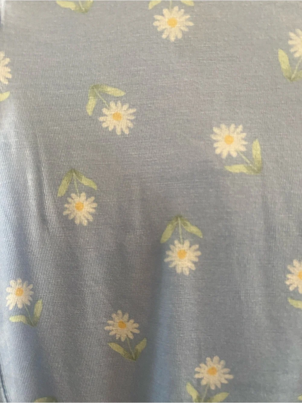 Carter's Sky Blue Girl’s Daisy Pajama Set